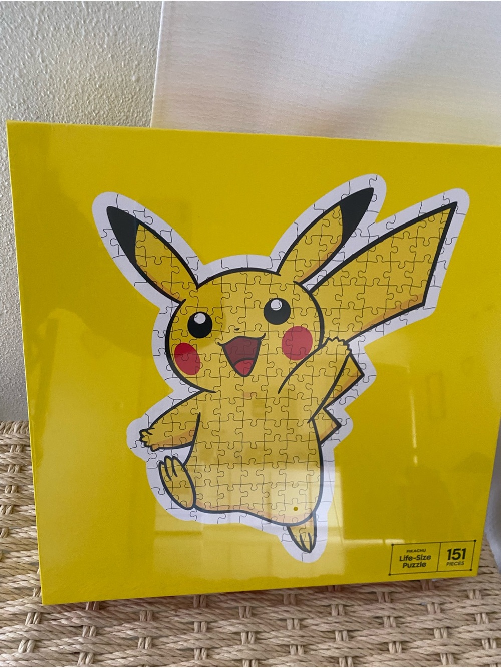 Pikachu Yellow Kids Puzzle - 151 Pieces Pokemon new